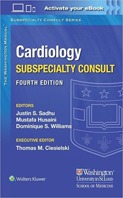 The Washington Manual Cardiology Subspecialty Consult (4th Edition) - Epub + Converted Pdf
